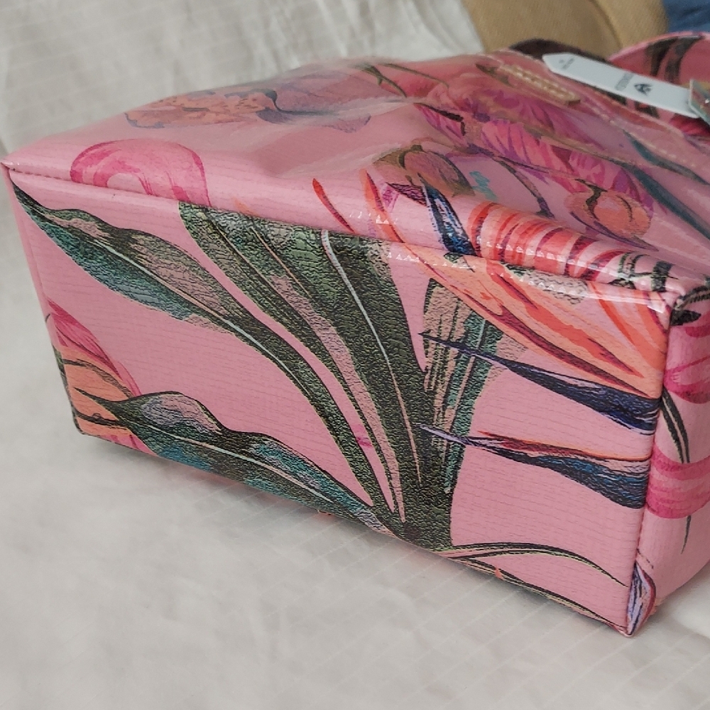 Pink Flamingo Print Tote Bag - Unbranded - Picture 2 of 6